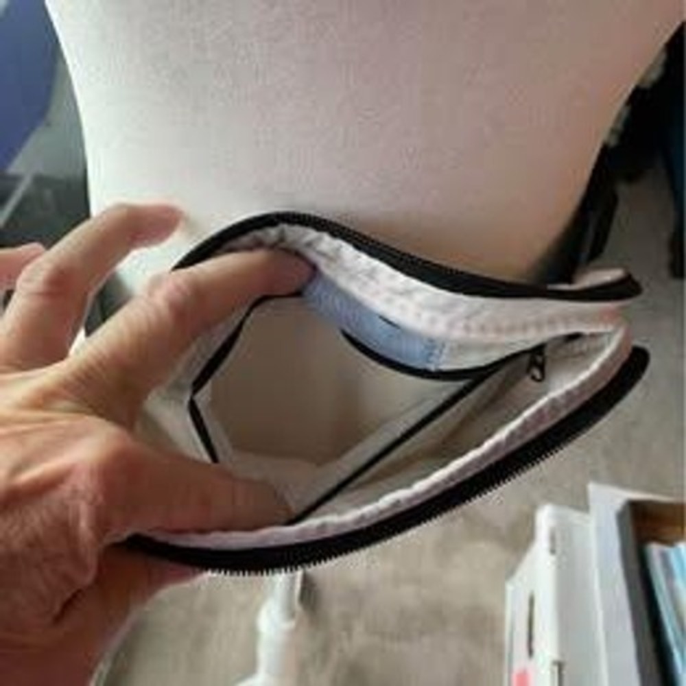 Antonio Melani Active All-Around Waist Bag Fanny Pack - New with Tags - White - Picture 6 of 9
